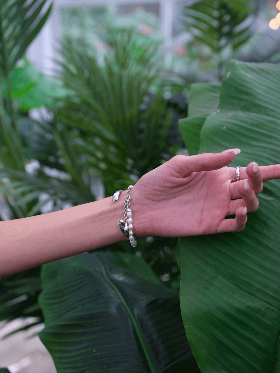 Yira Kelepçe İnci Bileklik