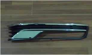  Ventilation Grille, bumper with holes for fog lights, Left Front PASSAT 10  (Chromed edge)