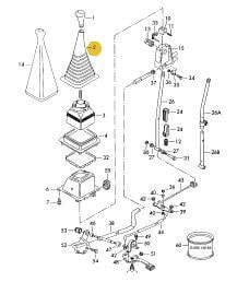  Getriebehaube Transporter T4  96-04 705711115