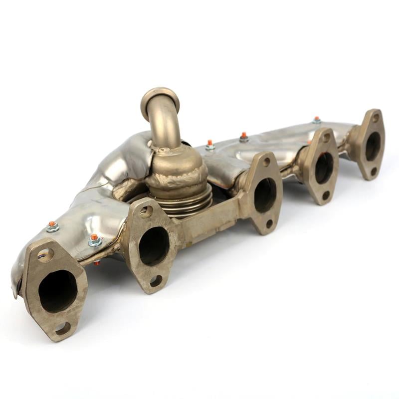  Manifold, Exhaust system, TOUAREG 2,5 TDI 070253017