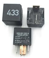  أودي فولكس فاجن مقعد أودي فولكس فاجن مرحل التيار الرئيسي-433 5 سنون 12 فولت أسود GOLF/JETTA/PASSAT/CADDY/T5/T6 03- 3D0951253A/7N0951253