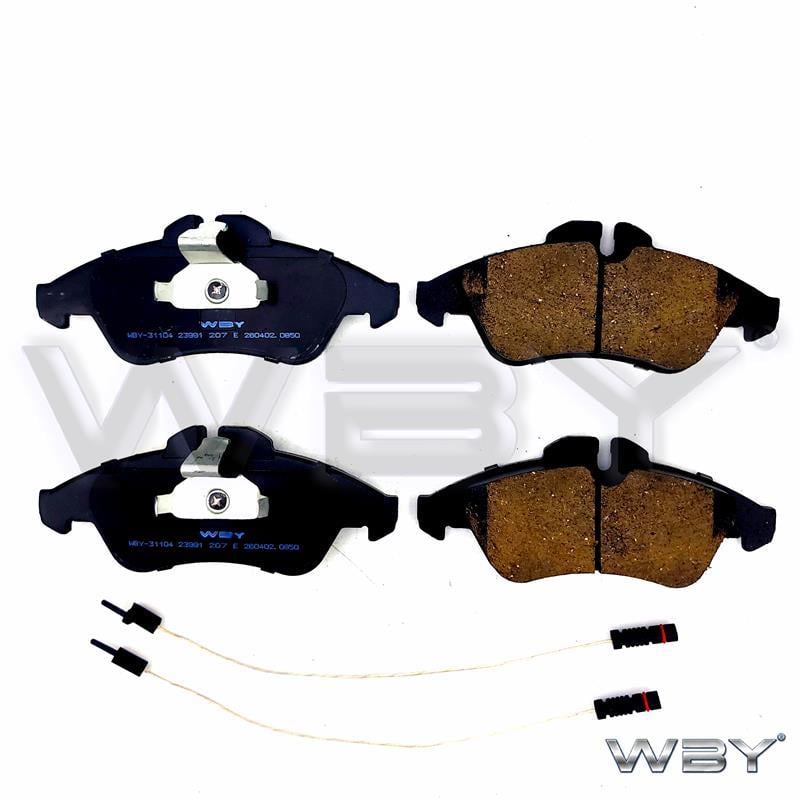  Mercedes Sprınter 95-04/Vw Lt28-Lt35 96-06/Vıto (638) 108-110-113-114 96-98 Ön Balata Fişsiz