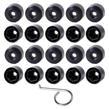  غطاء ، صامولة العجلة  (16 قطعة) عادي + 4 دوائر )