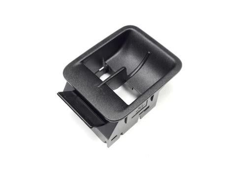  إطار زر فتح النافذة (تقليم) أسود يمين CADDY 0415 TOURAN 0415