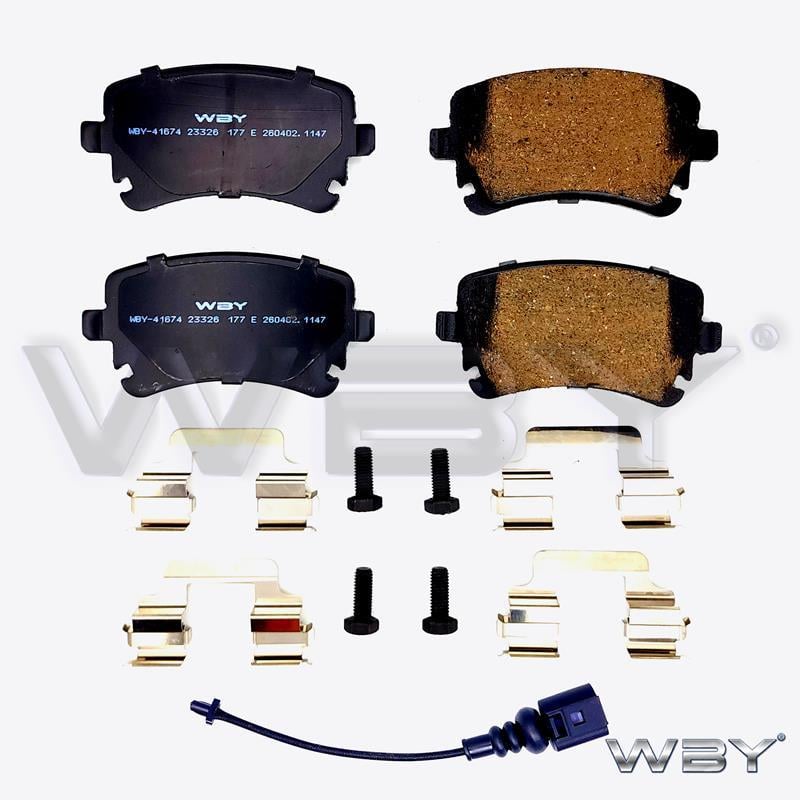  Vw Transporter T5 1.9-2.5 03 -Oval Soketlı Arka Balata Fişli