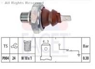  Oil pressure switch 0.30 BAR - GOLF - JETTA - PASSAT - AUDI - 80-90-100 (BROWN) 76-79