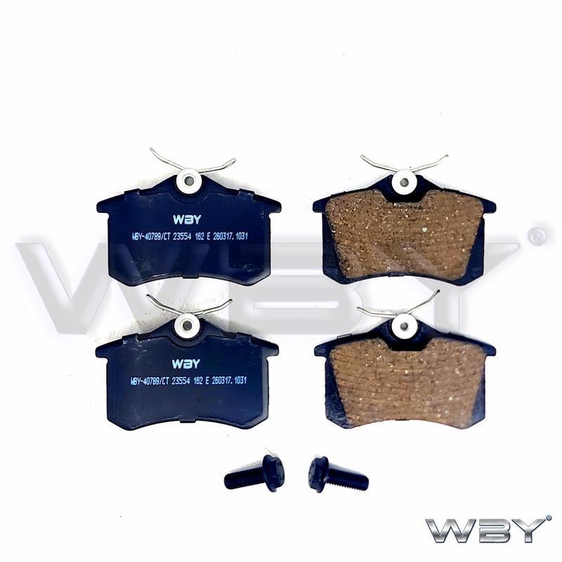  Vw Golf I-Iı-Iıı-Passat-Polo-Caddy-Bora-Sharan 92-/Megane I Iı 99- 17 Mm Arka Balata Fişsiz