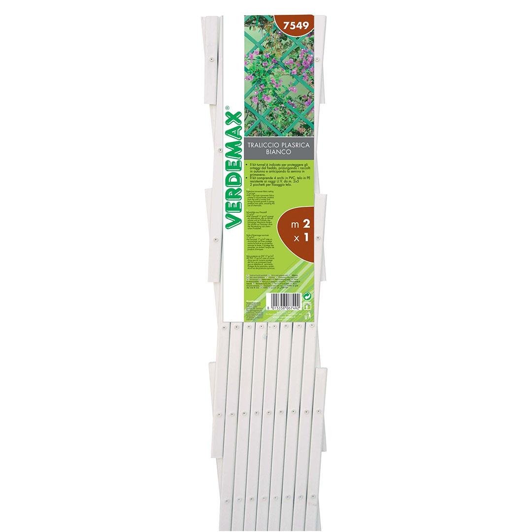 Açılabilen Pvc Bahçe Çiti 200X100 Cm Beyaz