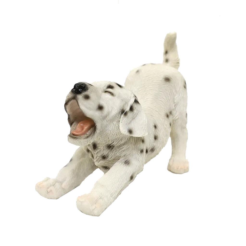 Esneyen Köpek Heykeli Kahverengi