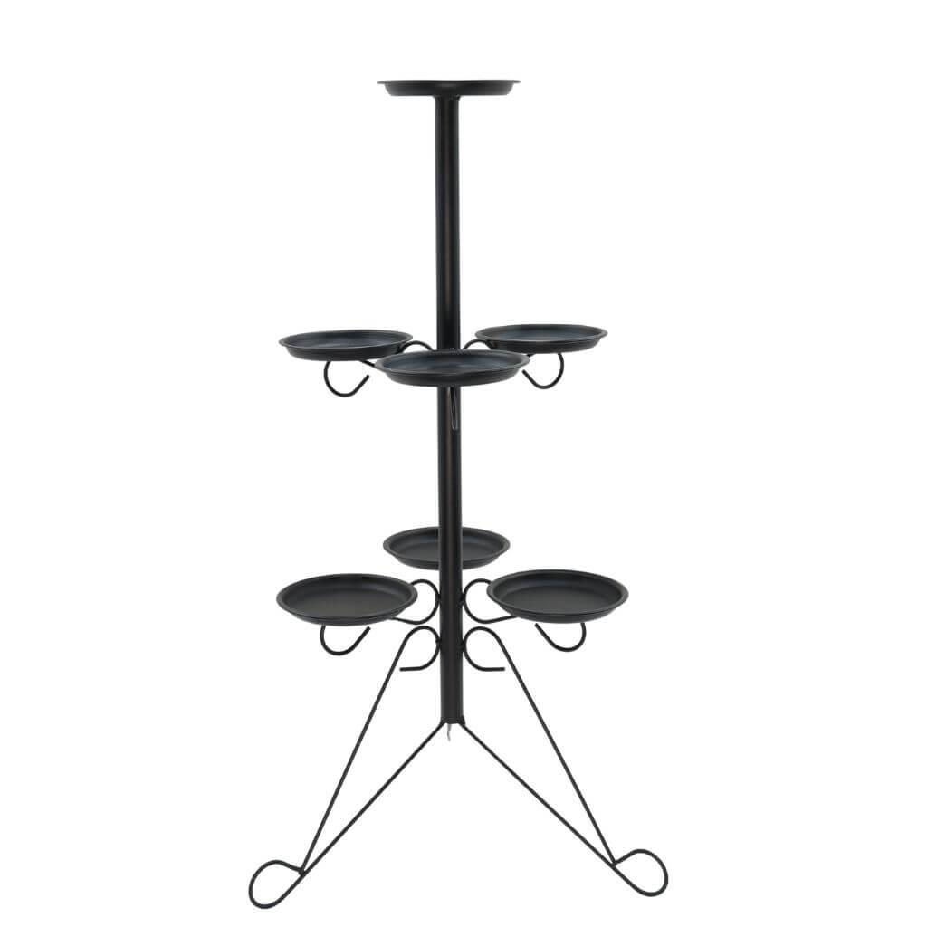 Ferforje 7'li Çiçeklik 116 Cm