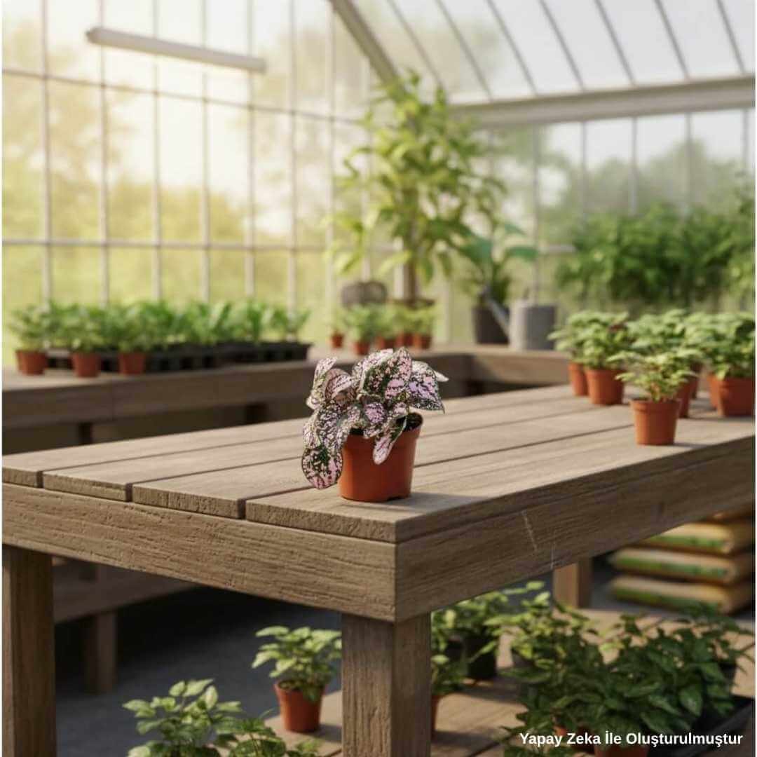 Hypoestes Çiçeği (Hostes Çiçeği) 5 -10 Cm