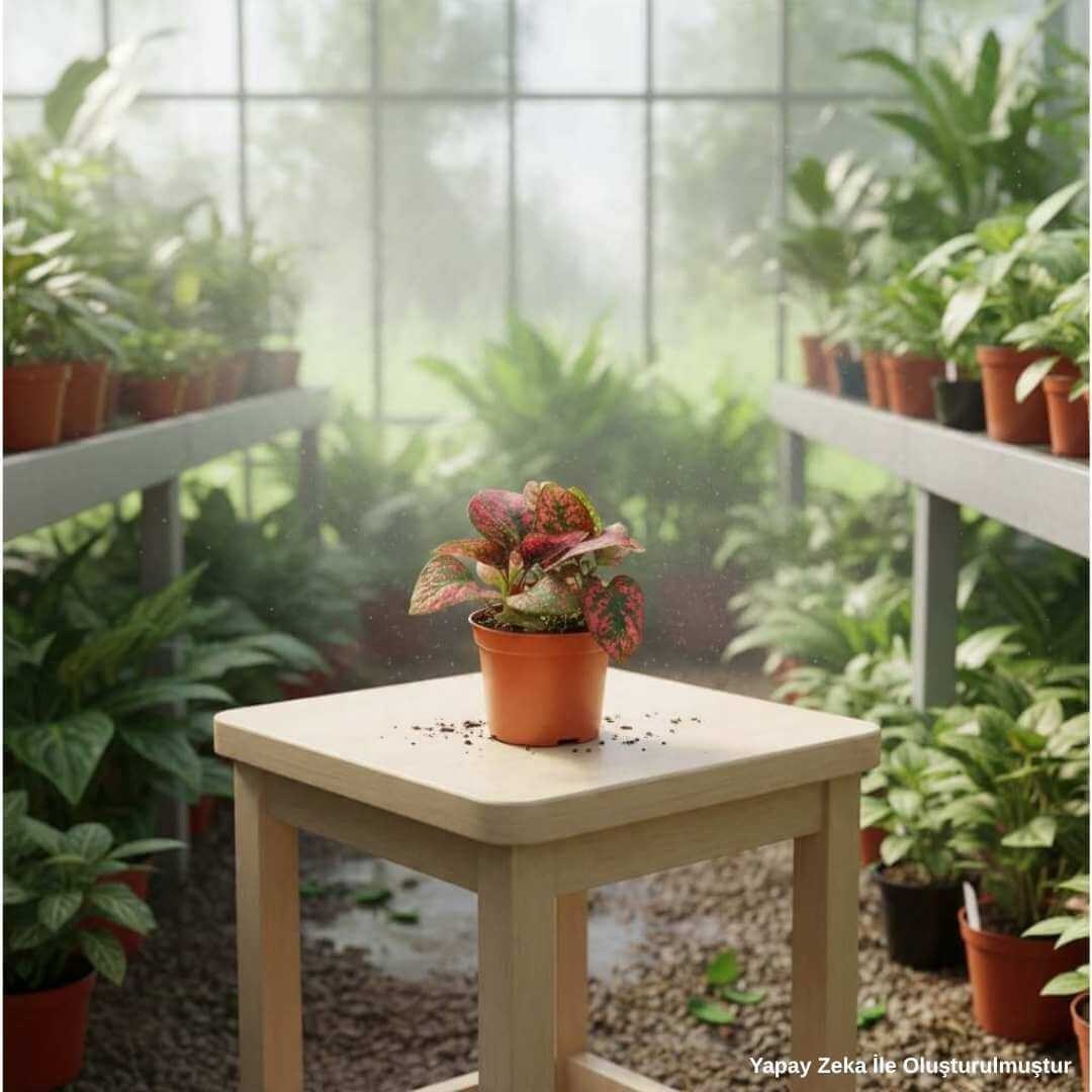 Hypoestes Çiçeği (Hostes Çiçeği) 5 -10 Cm