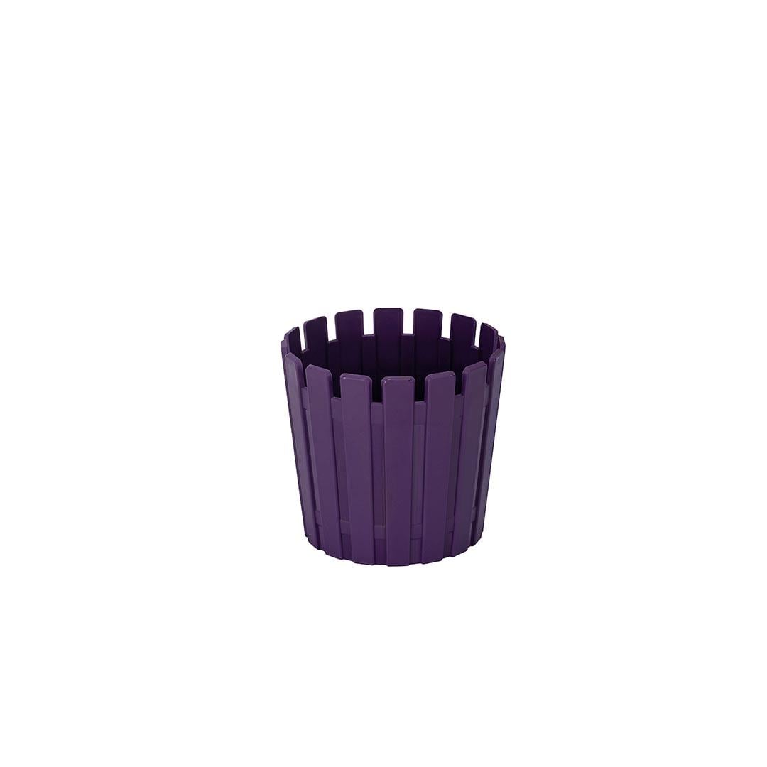 Poliwork Çit Yuvarlak Saksı 1,1 Lt 130*140 Mm