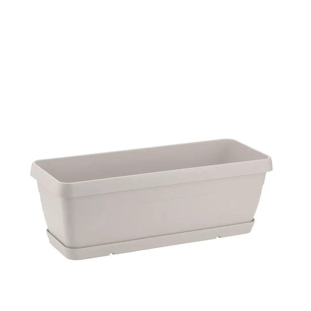 Poliwork Tabaklı Balkon Saksı 4,5 Lt 395*130*135 Mm
