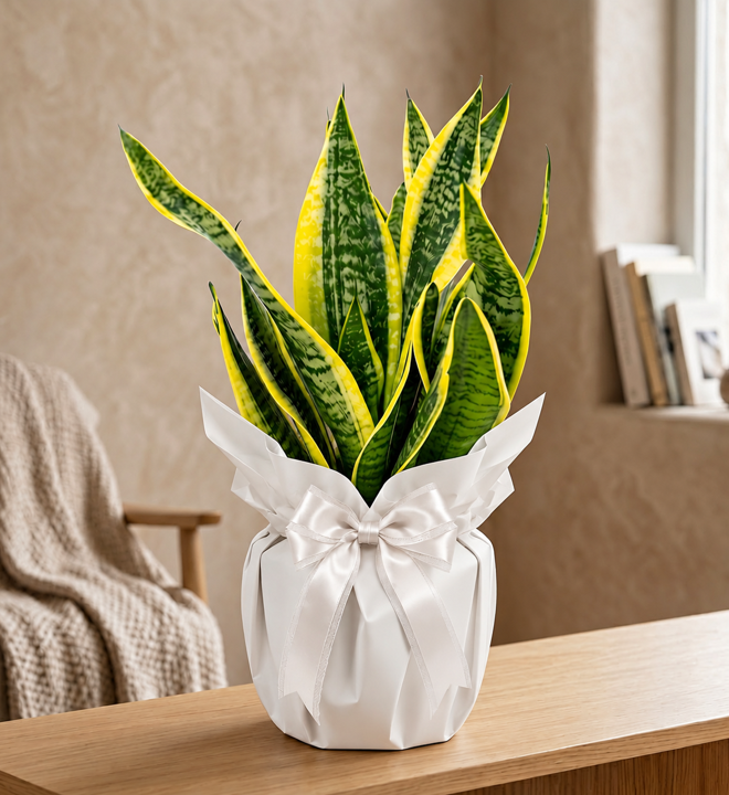 Sanseveria (Paşa Kılıcı) Hediye Paketli