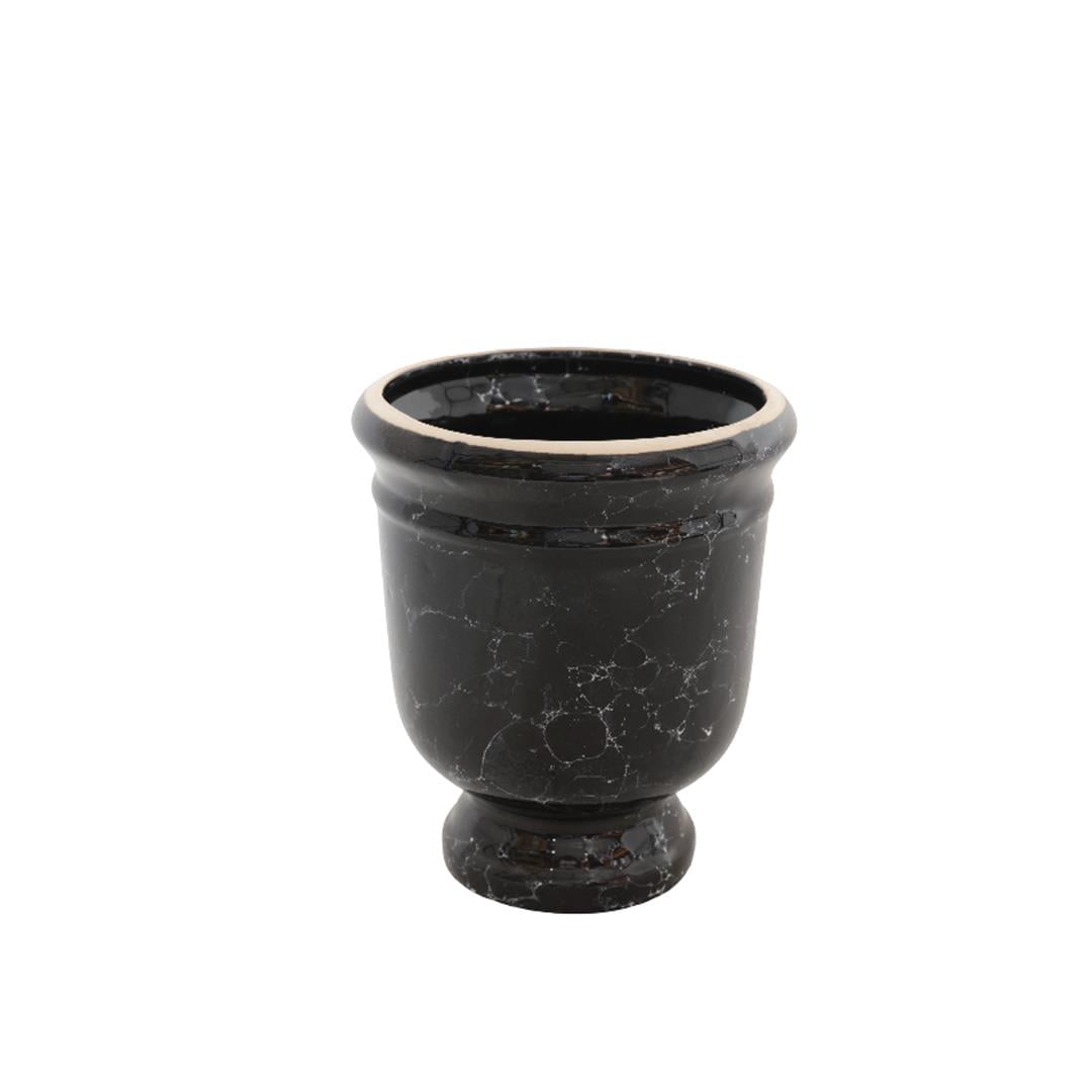 Seramik Kupa Saksı Orta 20*24 Cm