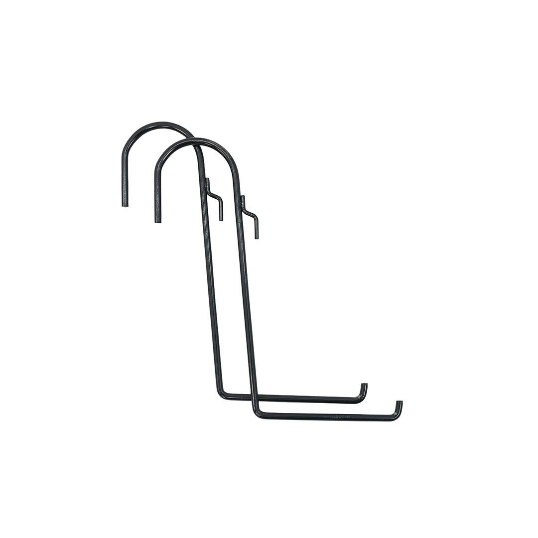 Serinova İkili Metal Saksı Siyah