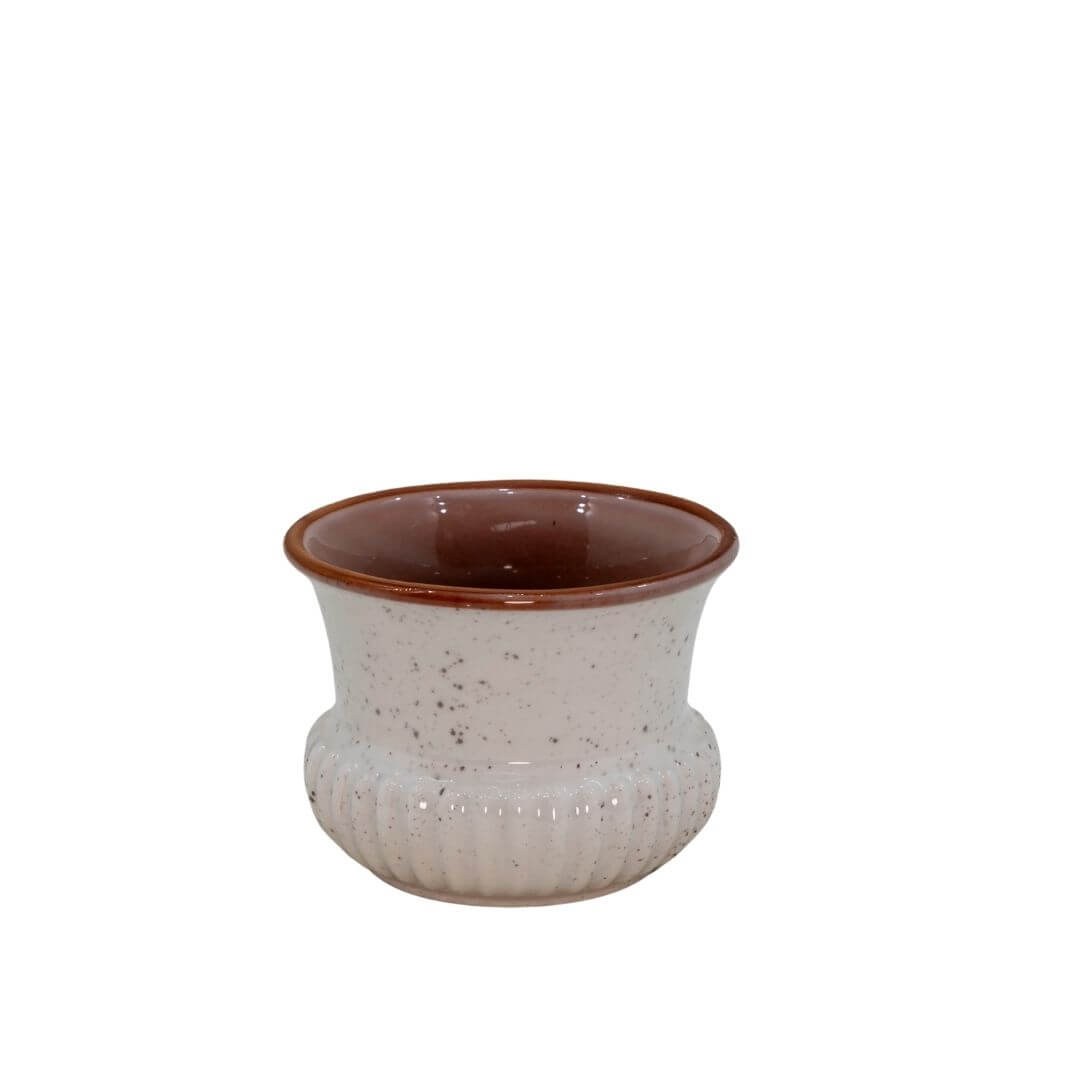 Toprak Saksı Sırlı 12*11,5 Cm
