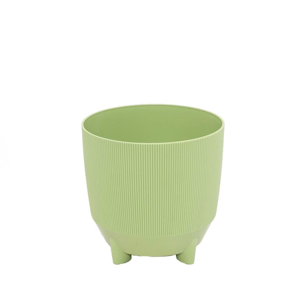 Yuvarlak Saksı Ayaklı Kahve 5 Lt 208*205 Mm