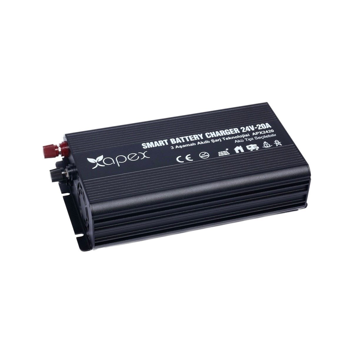 Apex 24v 20A Akü Şarj Cihazı
