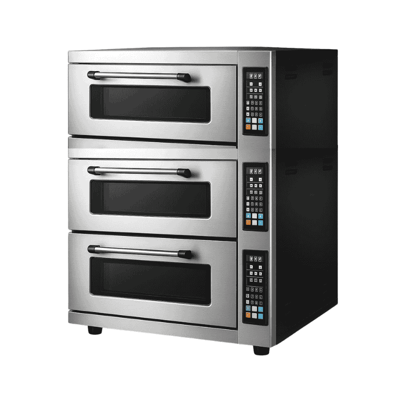 By Kitchen Üç Katlı Elektrikli Pizza Fırını 