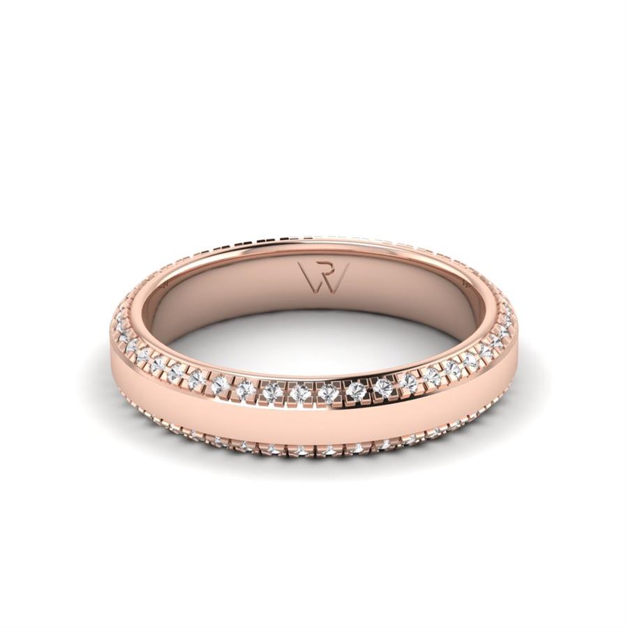 Alliances avec pierres femme Alluring Spring Or Rose