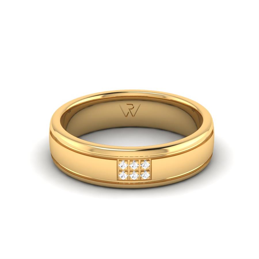 Alliances avec pierres femme Charming Choice Or Jaune
