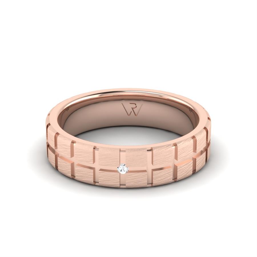 Alliances avec pierres femme Shining Ivy Or Rose