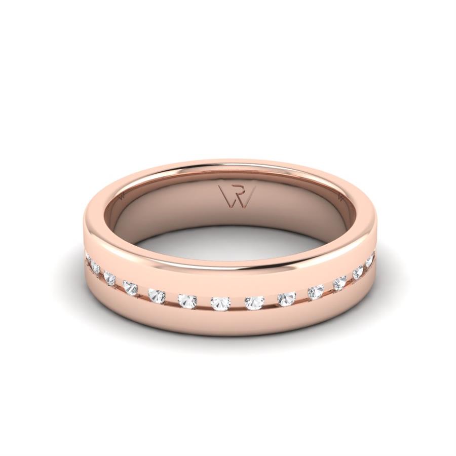 Alliances avec pierres femme Smart View Or Rose