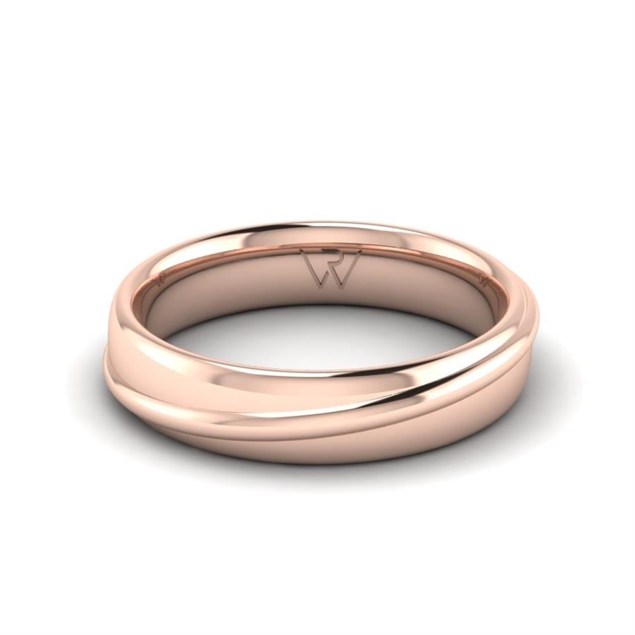 Alliances Avec Pierres Femme Tulipeau Or Rose