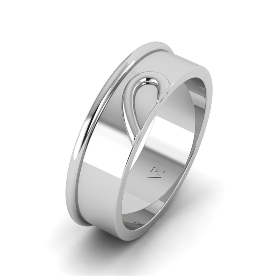 Alliances avec pierres Versailles Or Blanc couple Diamant 0.20 ct