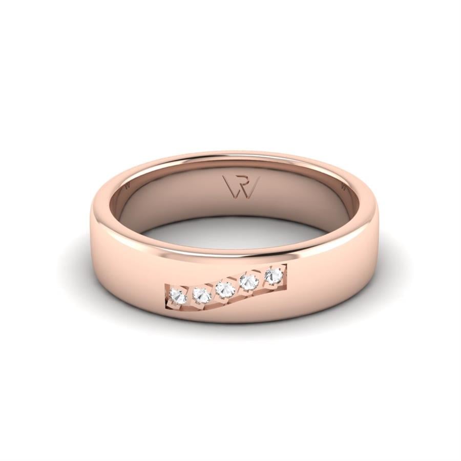 Alliances classiques Bague Ringes Or Rose