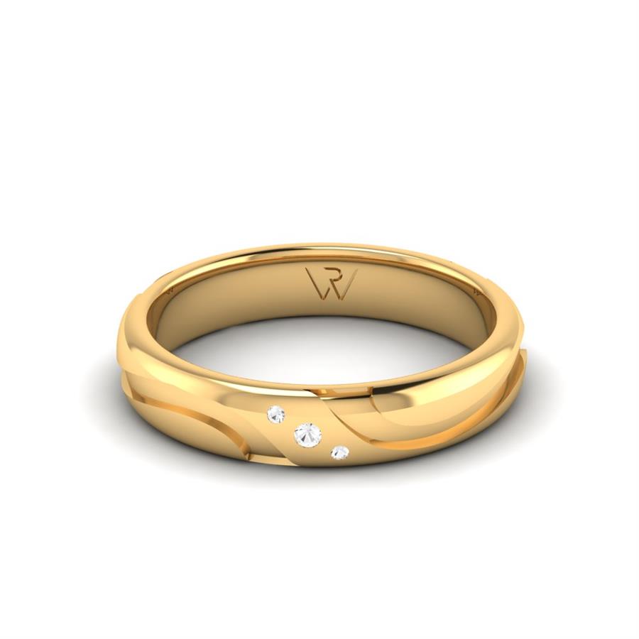 Alliances Classiques Brise Or Jaune
