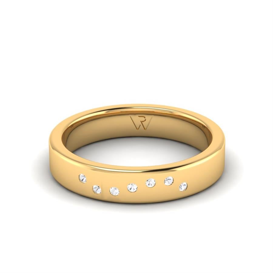 Alliances classiques Golden Romance Or Jaune