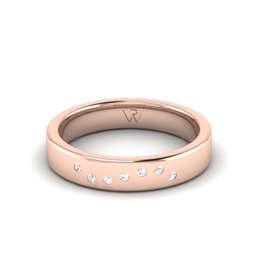 Alliances classiques Golden Romance Or Rose