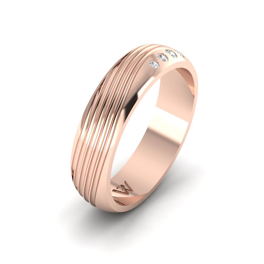 Alliances Classiques Sentiment Or Rose