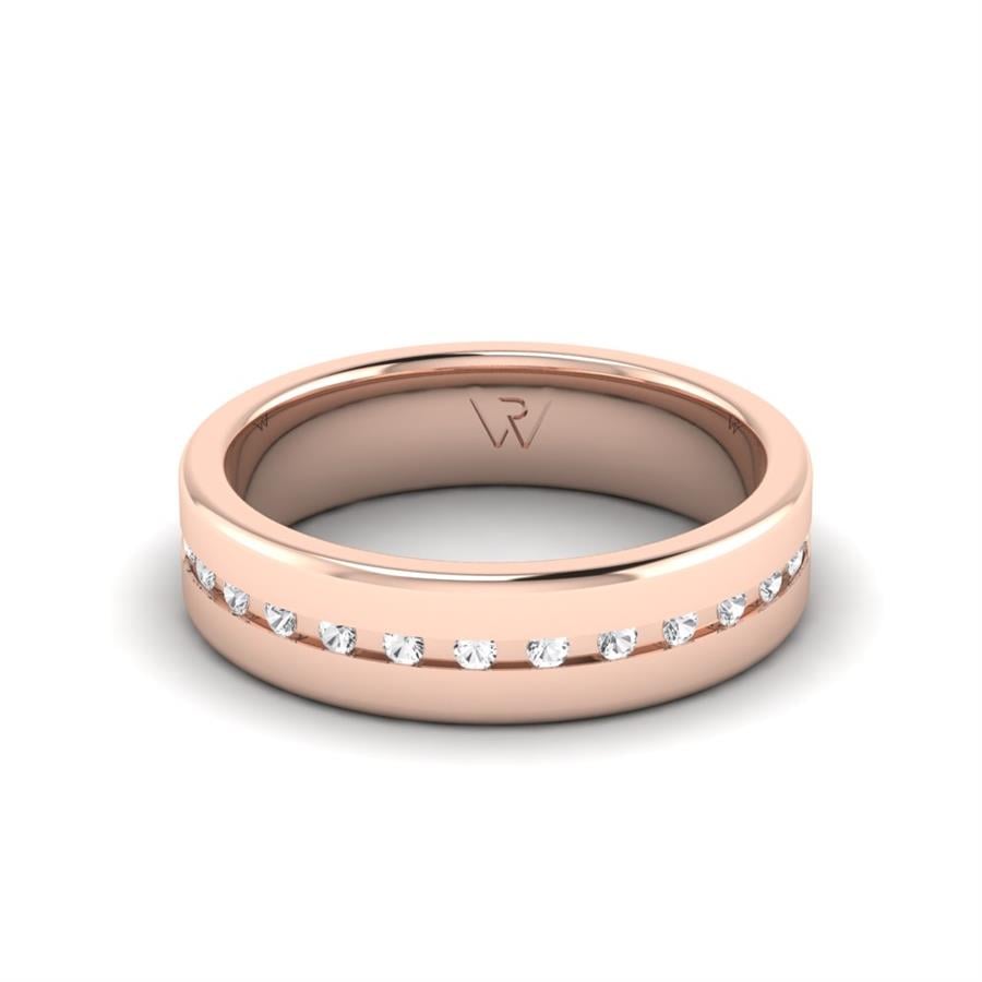 Alliances classiques Smart View Or Rose