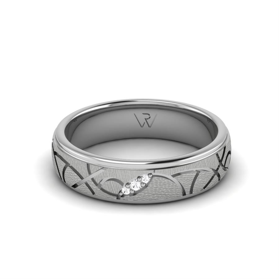 Alliances en argent couple Artemisia Argent
