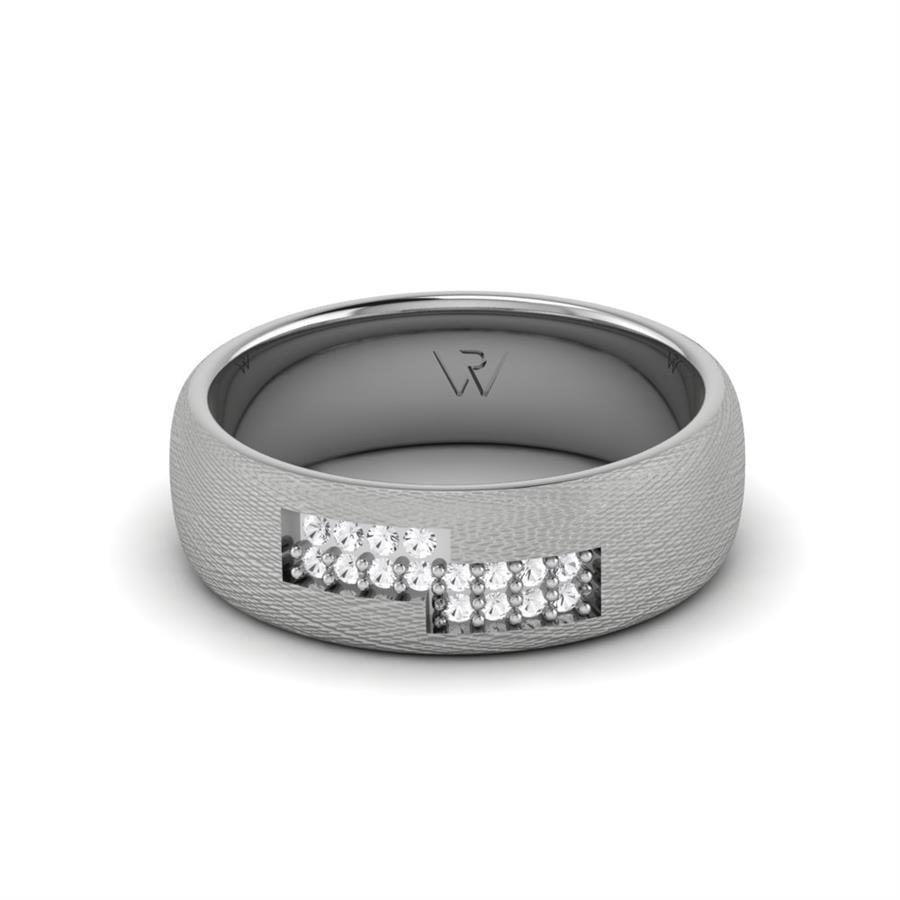 Alliances en argent couple Light Argent