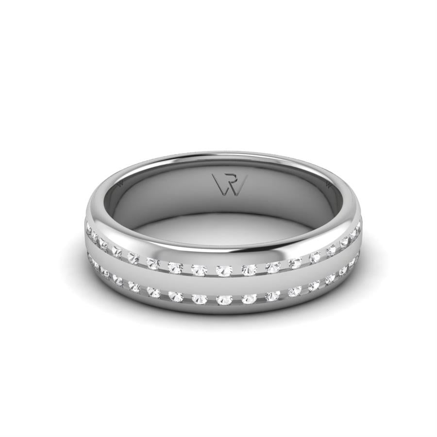 Alliances en argent couple Ringlet Argent