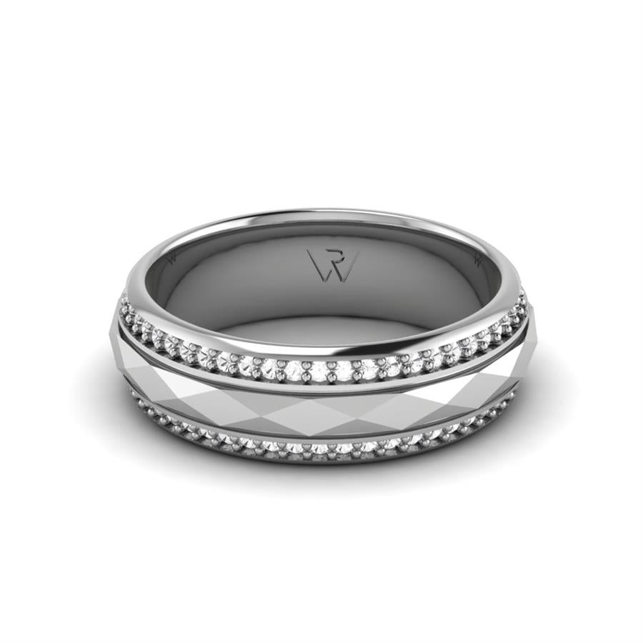 Alliances en argent couple Tamara Argent