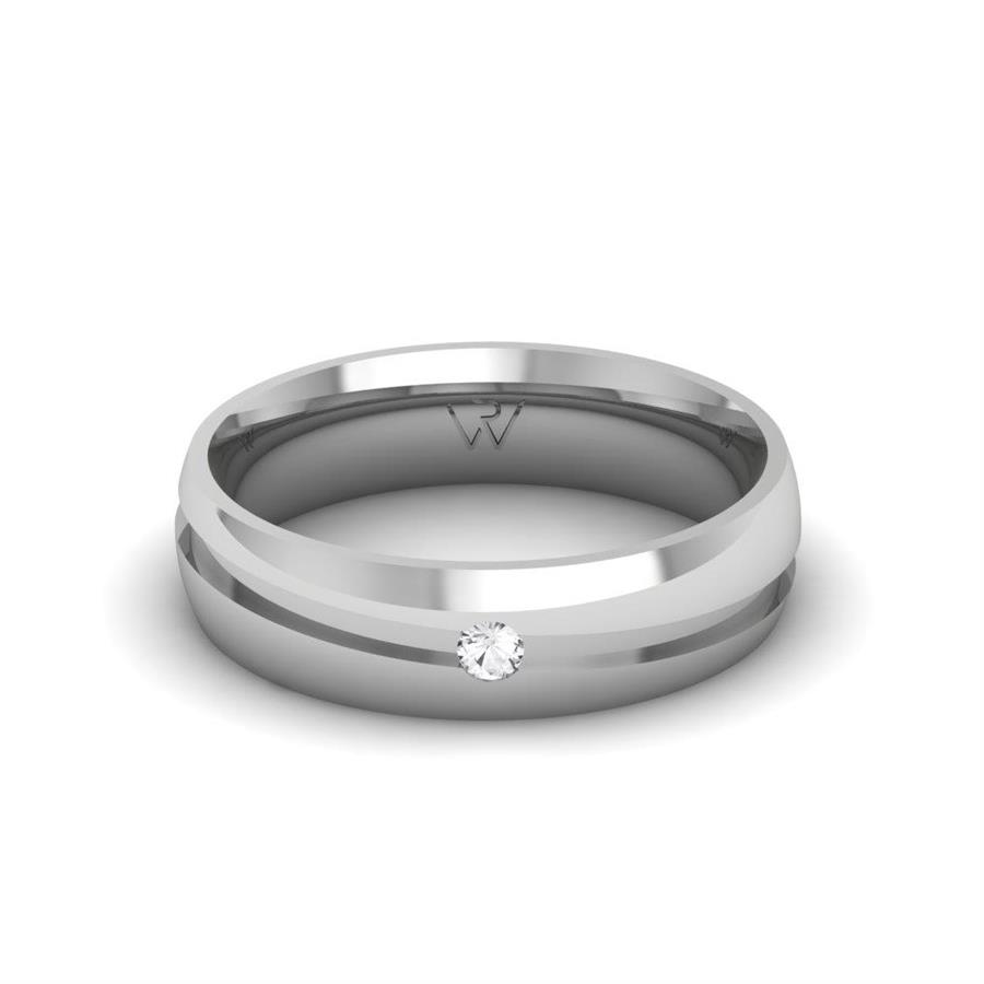 Alliances Femme en Platine DreamPromise Cristal de Swarovski