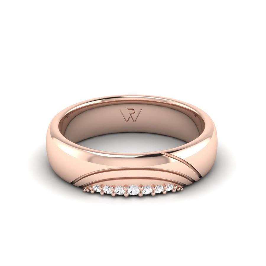Alliances modernes Aphrodite Or Rose