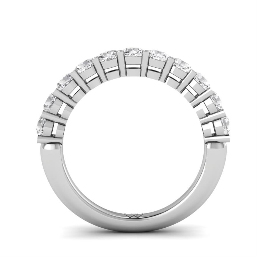 Bagues Allure Argent Rhodié Blanc Oxyde de zirconium 1.15 ct