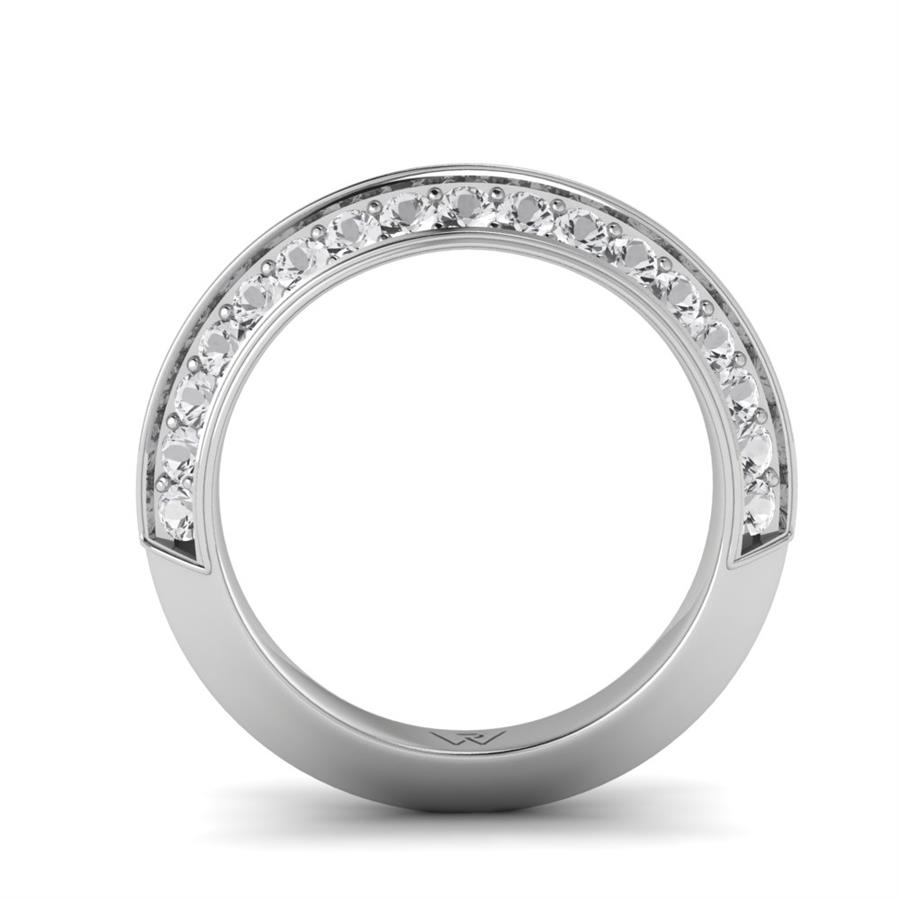 Bagues Majestic Or Blanc Diamant 1 ct