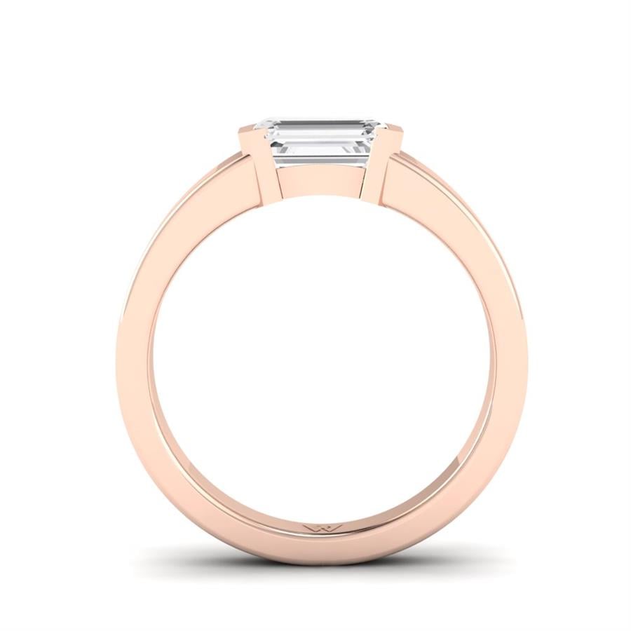 Bagues Rosaline Or Rose Diamant 1.2 ct