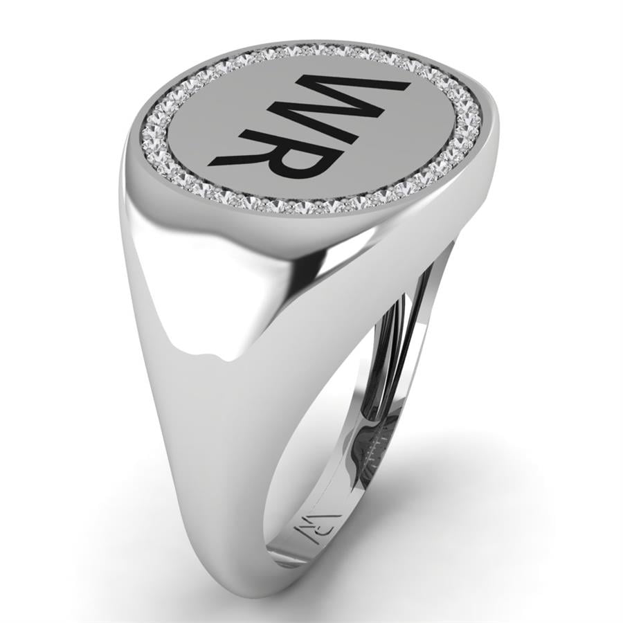 Bagues Thalia Or Blanc Diamant 0.20 ct