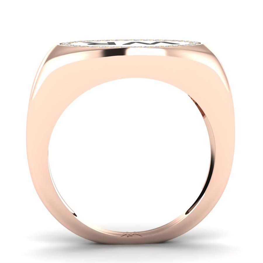 Bagues Thalia Or Rose Diamant 0.20 ct