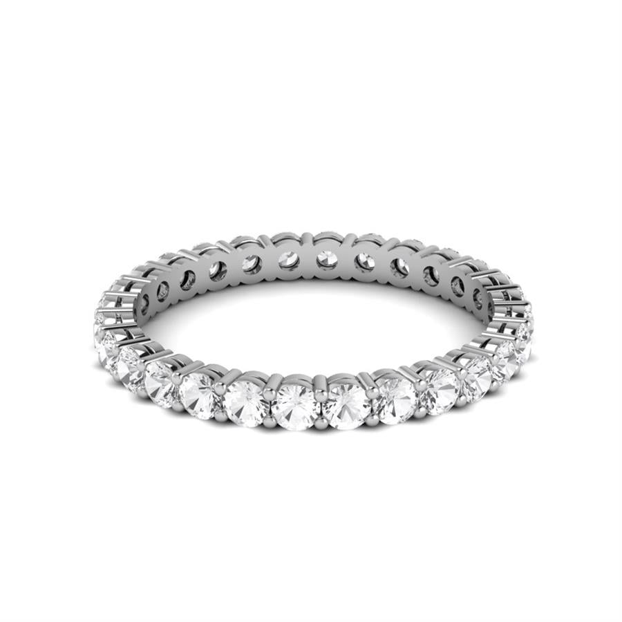 Bagues Toujours Or Blanc Oxyde de zirconium 1.15 ct
