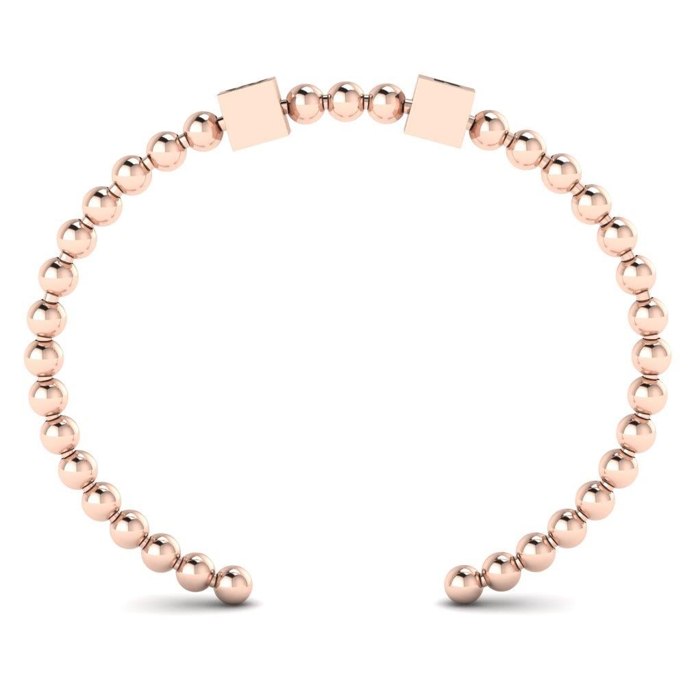 Bracelets Lettre d'amour Argent Plaqué Or rose